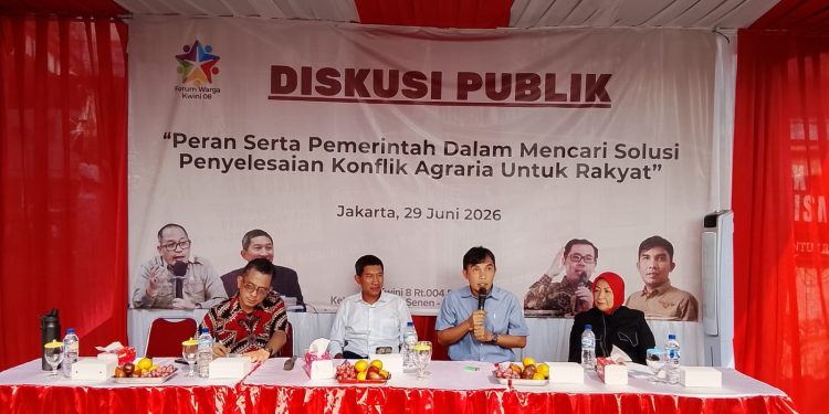 Warga Kwini 8 mendesak pencabutan SHP Nomor 48 Tahun 2023 serta meminta DPRD DKI, Ombudsman, dan BPN mengusut konflik agraria di Senen.(Istimewa)