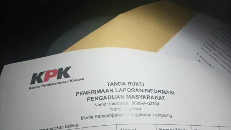 Jamwas melaporkan Kepala Dinas SDABMBK Kabupaten Bekasi ke Dewas KPK dan KPK. (Istimewa)